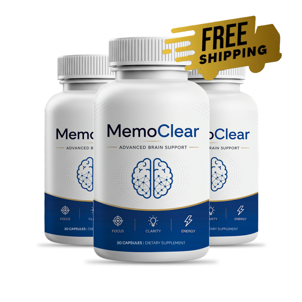 MemoClear 3 bottles