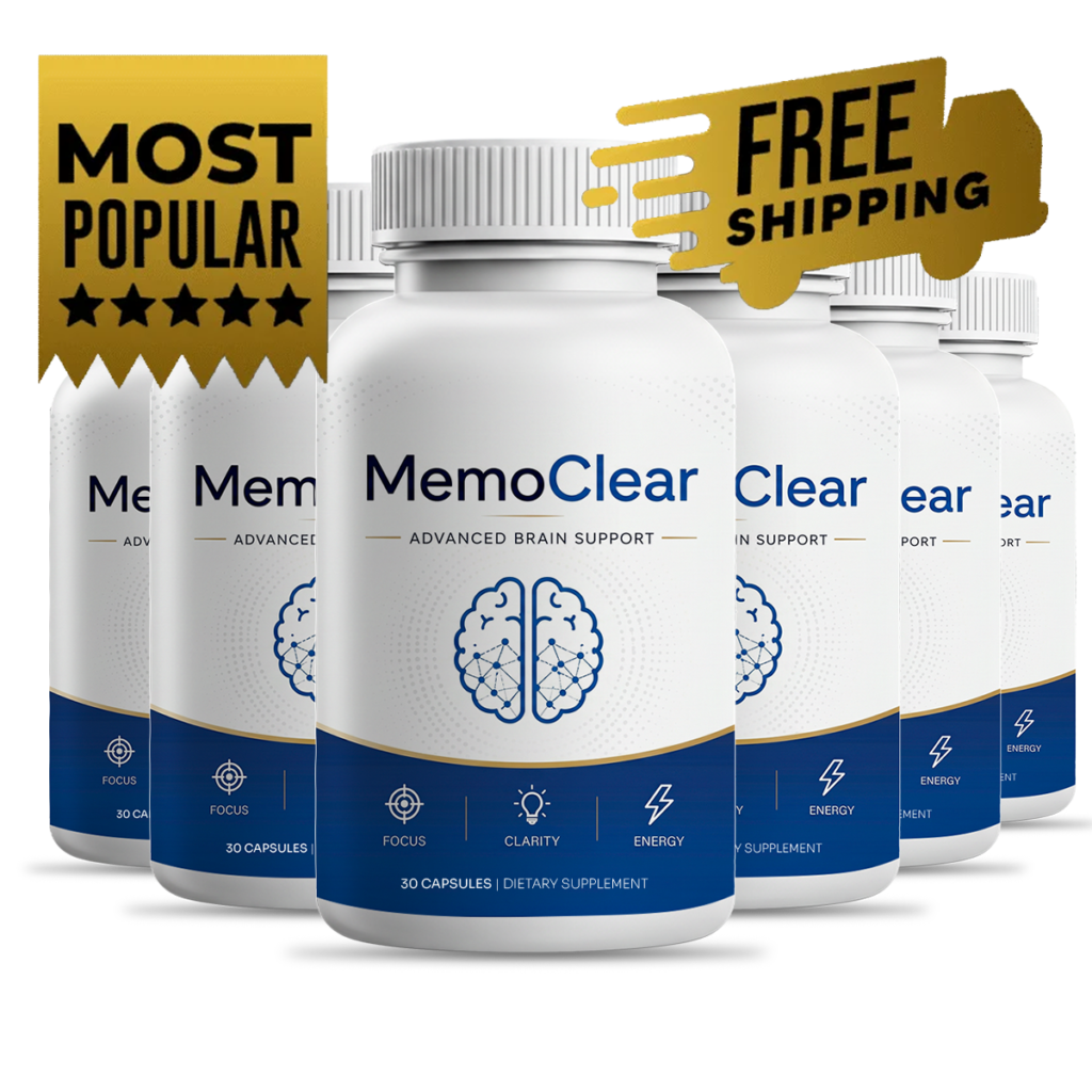 MemoClear 6 bottles